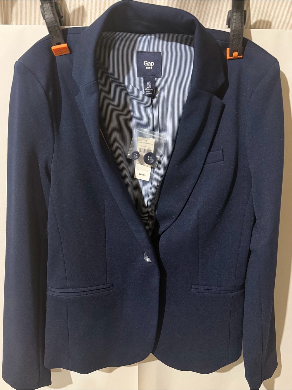 GAP Navy Single-Button Women's Blazer/ Size 2